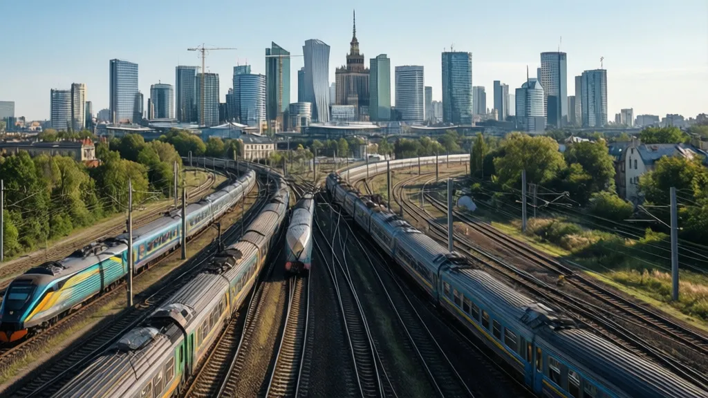 Rozwój połączeń kolejowych między metropoliami regionu
